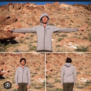 EUC Vintage Rare Mens Patagonia Better Sweater with hood, size M